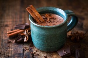 Hot Chocolate that's low carb made with keto milk and cocoa