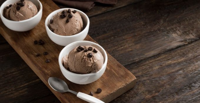 Ice cream made without sugar or carbs